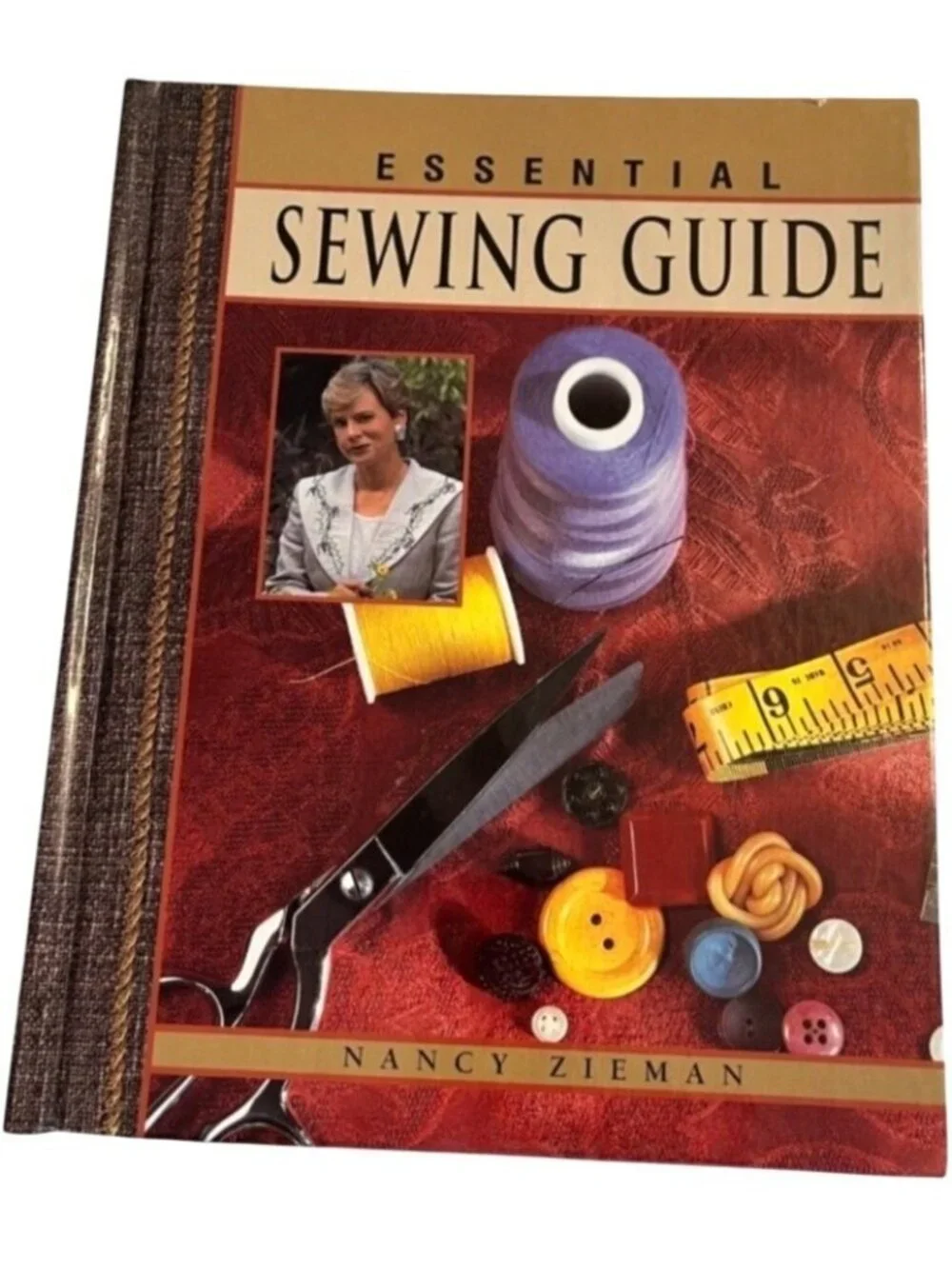 Vintage Essential Sewing Guide Hardcover Nancy Zieman Sewing Techniques Patterns